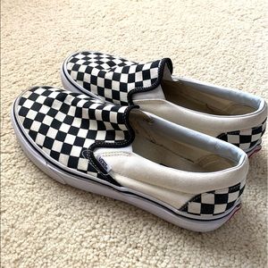 Checkered Slip-On Vans